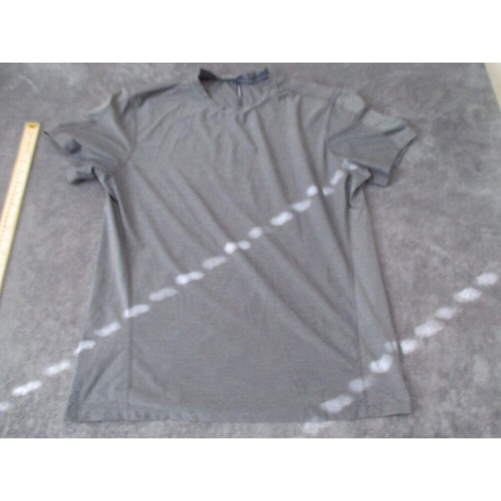 Ten Thousand Interval Shirt Mens Size Large Gray Mesh Training Running Travel